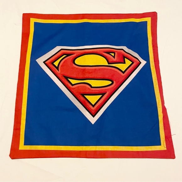 Superman Comic Pillowcase Homemade 16.5” x 16” Pillow Cases Lot of 2 - Picture 2 of 16